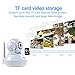 JOOAN C6 1.0 Megapixel Wireless Camera IP Camera Pan/Tilt Motion Detection Night Vision IP Camera for Remote Viewing - No TF Card