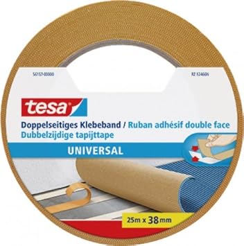 Tesa Doppelseitiges Klebeband, Universal