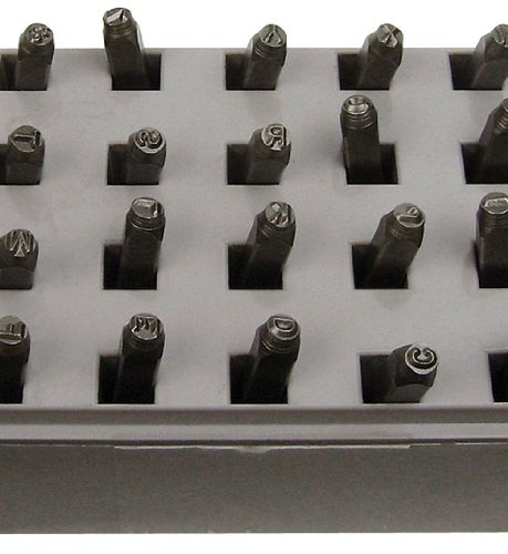 Stamp Set-3/32" Letter Standard 27Pcs.