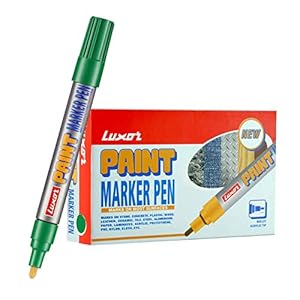 Luxor 902 Paint Marker – Green – Box of 10