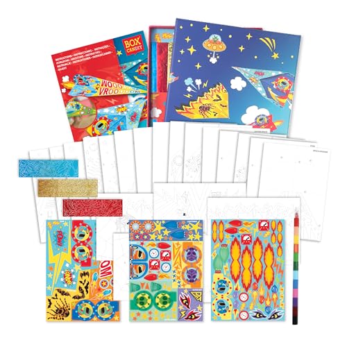 Color in Paper Airplane - Origami