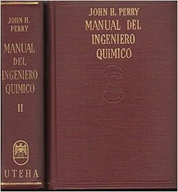 manual del ingeniero quimico perry amazon