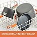 Rachael Ray Brights Hard Anodized Nonstick Frying Pan Set / Fry Pan Set / Hard Anodized Skillet Set - 9.25 Inch and 11.5 Inch, Gray with Orange Handles, Skillet Set (9.25