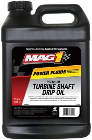 Mag 1 622 Turbine Shaft Drip Oil - 2.5 Gallon Jug, (Pack of 2)