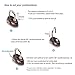 Intcrown Gym Lock 4 Digit Padlock TSA Approved Combination Lock for Luggage Suitcase Gym and Sports Lockers 2 Pack