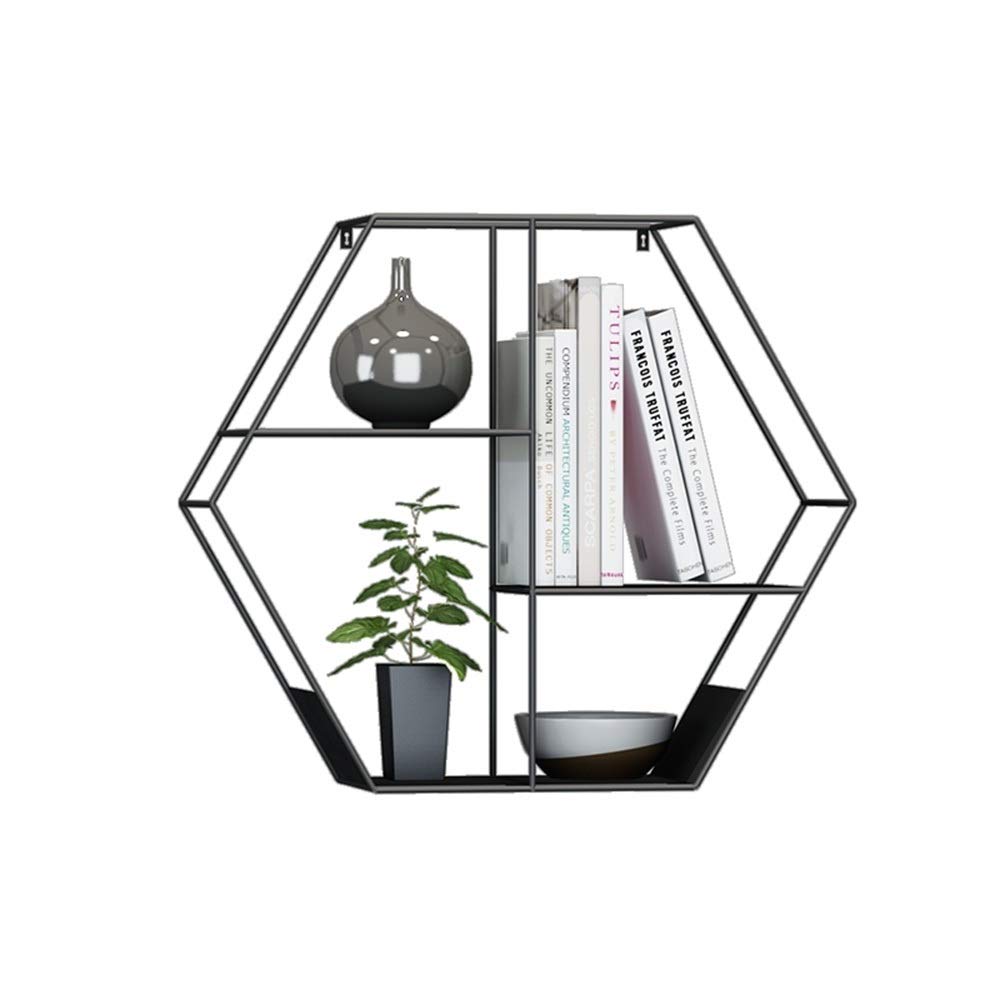 LJJL Wandmontiertes Schwimmendes Regalregal Dekoration Anhänger