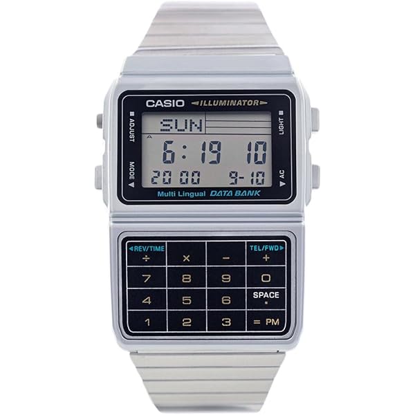 Amazon.com: Casio Men's Silver Tone 25 Memory Calculator Databank