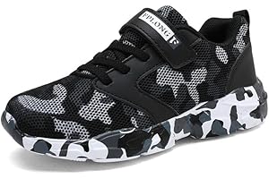 Aiscahent Boys and Girls Lightweight Breathable Sneakers Athletic Tennis Shoes for Toddler/Little Kid Running and Walking shoes