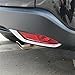 Vesul Chrome Rear Fog Light Lamp Cover Reflector Trim Compatible with Honda HR-V HRV Vezel 2016 2017 2018