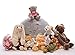 Kenley Bean Bag Stuffed Animal Storage - Fun Gifts for Boys and Girls - Large Stuffed Animal Bean Bag Chair