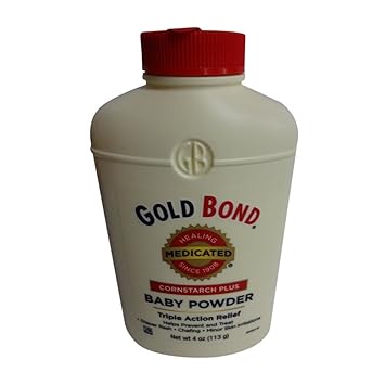gold bond baby powder cornstarch plus