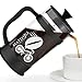 French Press Coffee and Tea Maker - Press Pot - Borosilicate Glass Carafe and Stainless Steel Plunger