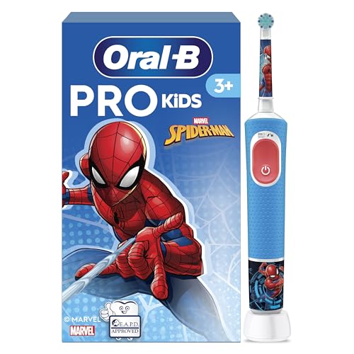 Pro Kids Cepillo de Dientes Eléctrico Spider-Man para Niños +3 Años