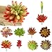 MagiDeal Artificial Succulent Real Touch Echeveria Flower Foliage Plant Decor Purple