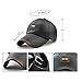 King Star Men Vintage Winter Warm Leather Adjustable Baseball Cap Coffee