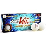 N Meng244 30 Balls Double Fish 3-Star V40+ Table Tennis Balls Original ABS 40+ New Material Seamed Plastic ping Pong Balls A