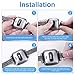 KIMILAR Woven Band Compatible with Fitbit Versa/Versa 2/Versa Lite Bands, Fabric Women Beaded Bracelet Slim Replacement Breathable Strap Accessories Wristband for Versa Smart Watch