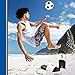 Real Madrid Bernabeu Mens Pool Slide Sandal, Slipper for Beach & Shower (Black, Size M)