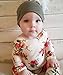 Newborn Baby Girls Long Sleeve Sweet Rose Romper Jumpsuit Bodysuit Outfits Clothes (6-12 months, rose)