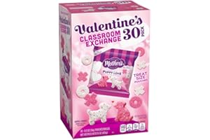 EXPRESS MINDS LLC Valentine's Day Gift- Puppy Love Frosted Cookies 30 count box of 0.5oz bags, Valentine's Classroom Exchange - 15oz / 425g