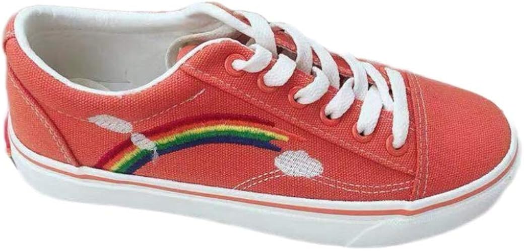 Amazon リンゼ キャンバス スニーカー レディース デッキシューズ ベーシックスケートシューズ レースアップシューズ 厚底 靴 刺繍 スニーカー フラットヒール 歩きやすい レディースくつ レジャー 旅行 カジュアルシューズ リンゼ スニーカー