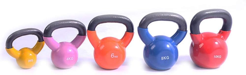 Vinyl Coated Kettlebells,Weight Available 2 4 6 8 10 12KG For Home Gym Suitable For Men And Women