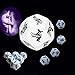 KFSO New Sex Funny Adult Love Humour Game Romance Erotic Craps Dice Pipe Toys (White B)