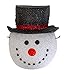 Besti Snowman Porch Light Cover Holiday and Christmas Decorations | Flexible, Weather-Resistant Acrylic | No Tools or Installation Required | Fits Standard Outdoor Lighting