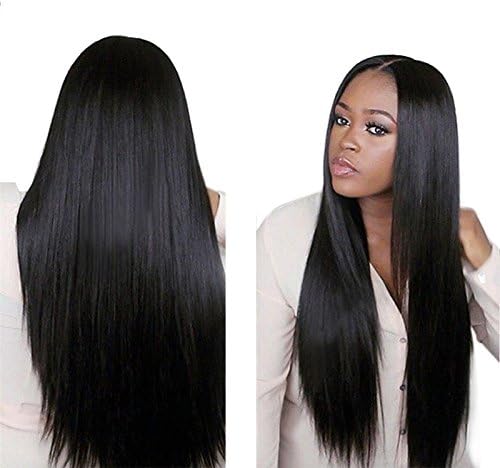 MaiGou 12" 14" 16" Inch 3 Bundles Virgin Brazilian Hair Straight 100% Unprocessed Human Hair Extensions Natual Black Color Weft 300g Total