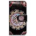 Bcov Case for iPhone 6s Plus/iPhone 6 Plus, Bcov Colorful Mandala Flower Wallet Leather Cover Case for iPhone 6 Plus/6S Plus