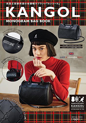 KANGOL MONOGRAM BAG BOOK 画像 A