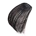 Smilco Mini Ultra Thin Fake Hair Bangs Extensions Clip In Bangs Fringe Front hair extensions (Natural Black)