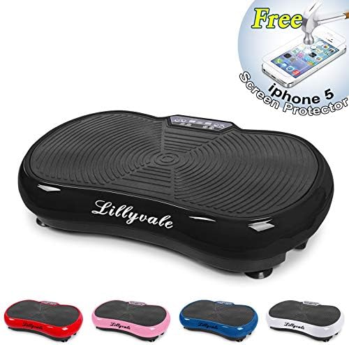 Lillyvale Vibration Machine 2017 New Model Exercise Vibrating Plate Platform Trainer Body Shaper Fitness