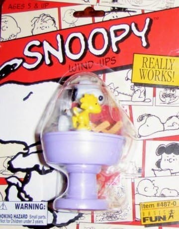 snoopy wind up toy