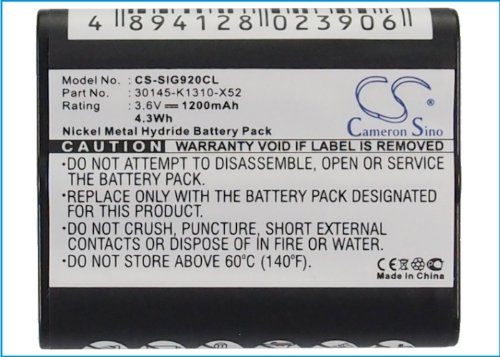 vintrons 1200mAh Battery For MBO Alpha 1400CT,