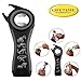 Professional Multi Bottle Opener, 5 In 1 Jar Bottle Can Opener, Lid Twist Off Gripper,Soft Grips Handle,Multifunction Opener for Seniors Rheumatoid Arthritis,FDA Approved primary
