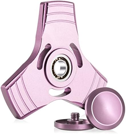 Aluminum Hand Toy Kit, Beatife 360 Degree Rotation Non-3D Printed FIDGET Tri Spinner Hand Toy Kit for Relieving ADHD, Stress, Anxiety