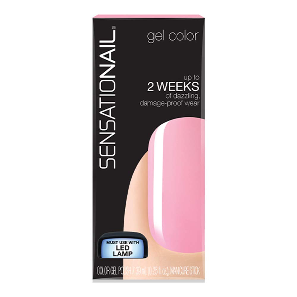 SENSATIONAIL Gel Polish, 0.25 oz, Pink Chiffon