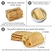 ENEY Eco-Friendly Natural Kitchen Washing Up Sponge | 100% Plant-Based Biodegradable | Four Pack of Non-Odor Dish Sponges | Sustainable Unbleached Loofah | Plastic-Free