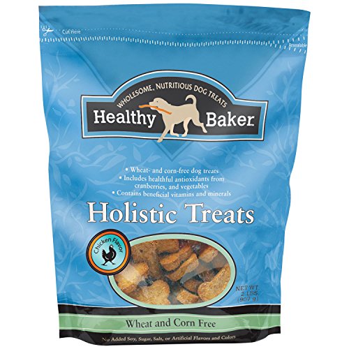 Healthy Baker Holistic Dog Treats â€” Wholesome and Delicious Treats for Dogs - Chicken, 2", 2 lbs.