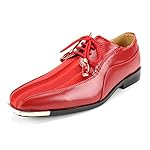 Expressions-4925-Mens-Formal-Oxford-Dress-Shoes-Striped-Satin-Tuxedo-by-RC-Roberto-Chillini