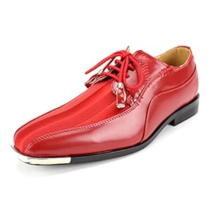 Expressions-4925-Mens-Formal-Oxford-Dress-Shoes-Striped-Satin-Tuxedo-by-RC-Roberto-Chillini