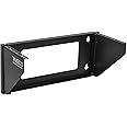 RIVECO 4U Wall Mount Rack for Network. Reinforced Heavy Load 66-99 LBS Small Server Racks Vertical & Horizontal Mounting for 19 inches IT & Studio Equipment.