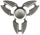 FINGER SPINNER Toy Relieve Stress High Speed Focus Toy for Killing Time, Silver