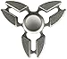 FINGER SPINNER Toy Relieve Stress High Speed Focus Toy for Killing Time, Silver