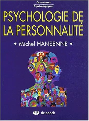 Psychologie De Personnalité Amazonca Hansenne Michel Books - 