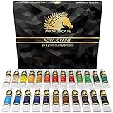 MyArtscape Acrylic Paint Set - 24 x 21ml Tubes