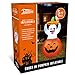 Joiedomi 5 FT Halloween Inflatable Ghost Outdoor Decorations, Blow Up Yard Decorations in Pumpkin, Blow Up Ghost Inflatable with LEDs for Cute Halloween Decor