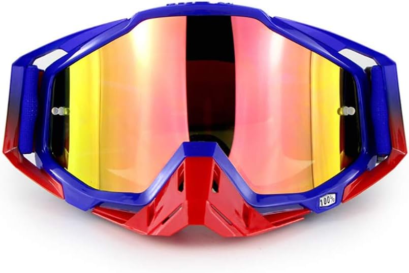 MPNP Motorcycle Goggles, 100% Motorcycle off-road goggles outdoor sports riding goggles windproof glasses windproof anti-sand anti-dazzling