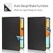Case for New iPad Pro 12.9 Inch 2018 (3rd Gen), HBorna 360 Degree Rotating Stand Smart Cover Protection with Auto Sleep/Wake Function for The All Screen iPad Pro 12.9'' (2018 Release), Black